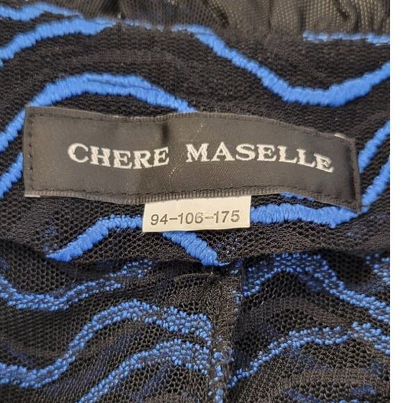 Chere Maselle Shirt Womens 94-106-175 Sheer Rhinestone Embellished Corpcore Top - Picture 10 of 12